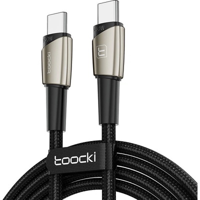 Toocki Кабел Toocki, USB-C към USB-C, 140W, Pearl nickel (TXCTT14- LG01)