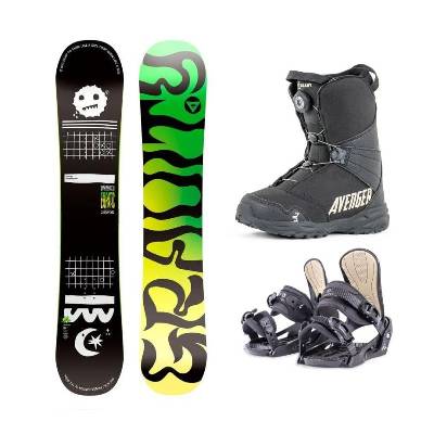 Gravity Empatic Jr 24/25 snowboard + Beany Junior vázání + Beany Avenger BS boty - 140 cm + S - EU 36-38