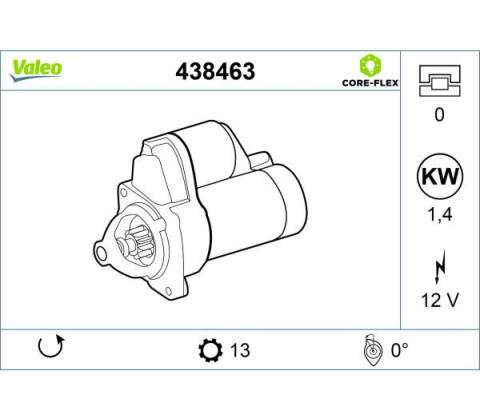 Startér VALEO 438463