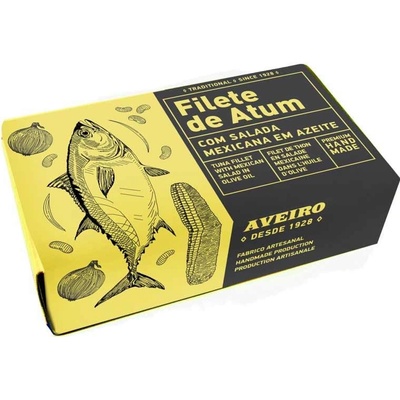 Aveiro Tuňákové filety s jablky a rajčetem 120 g