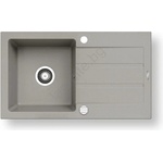 Pyramis 70053701 - Кухненска мивка NEXT 76x44 см гранит/сива (PY0021) Мивка за вграждане