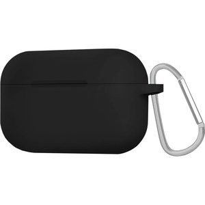 Blueo Калъф за AirPods Pro 1 - Защитен калъф от течен силикон - черен