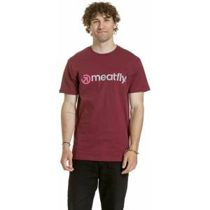 Meatfly мъжка тениска Joe Dark Wine | Червена Meatfly | Cherven | МЪЖЕ | M