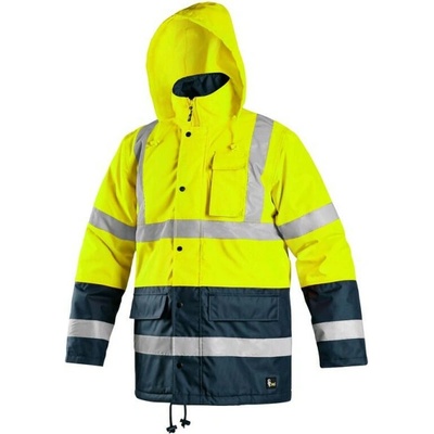 CXS CXS Bunda OXFORD, výstražná, pánska, žlto-modrá