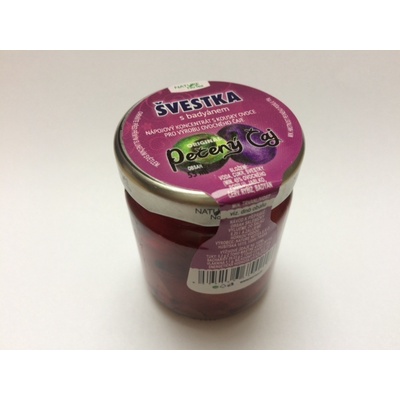 Notea Pečený čaj s cukrem Švestka s badyánem 420 ml