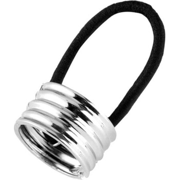 Jewelry & watches ластик за коса JEWELRY & WATCHES - Round - B1_Silver