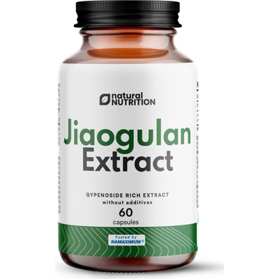 Natural Nutrition Jiaogulan ženšen päťlistý extrakt 60 kapsúl