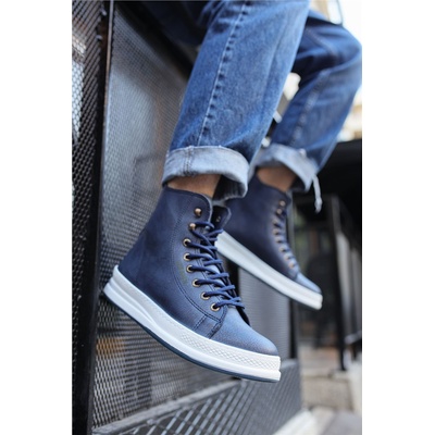 Chekich Мъжки боти CH055 - Тъмносини #359384 (359384_Тъмносин)