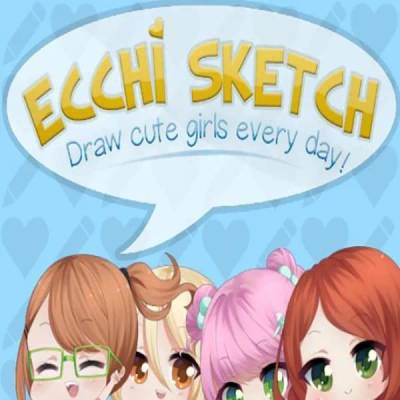 Игра Ecchi Sketch: Draw Cute Girls Every Day! за PC Steam, Електронна доставка