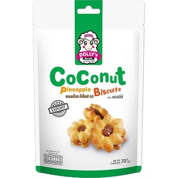 DOLLY'S kokosové ananas sušenky