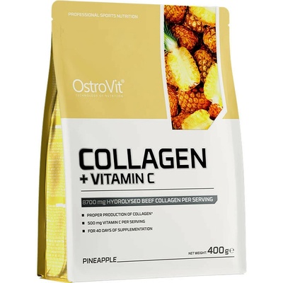 OstroVit Kolagén + Vitamín C ananás 400 g