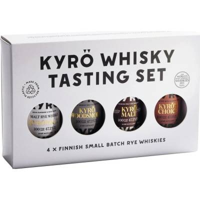 Kyrö Whisky tasting set 47,2% 4 x 0,05 l (karton)