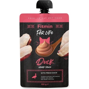 Dibaq Fitmin For Life Cream sauce кремообразно патешко пауче за котки 100 g