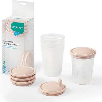 BABYONO Nádoby na skladování a mrazení potravin 200 ml 4 ks