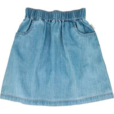 maximo Детска пола maximo Kids' Mini Girl's Denim-Look Skirt - Denim - размер 110/116 (713-0087-0111)