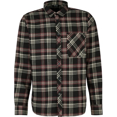 Stoic Мъжка риза с копчета Stoic MMXX. Nacka Flanel Shirt - Black / Multi - размер 4XL (033-2941-0117)