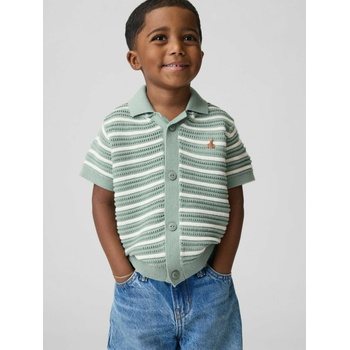 GAP Бебешка плетена риза GAP GAP | Zelen | Момчешки | 12-18 месеца