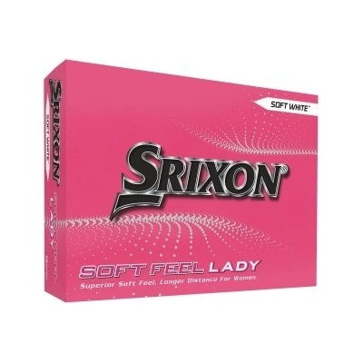 Srixon Soft Feel Lady 8 Golf Balls Soft White