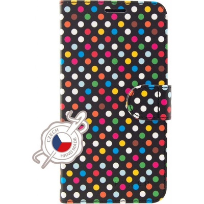 FIXED FIT Huawei P30 motív Rainbow Dots