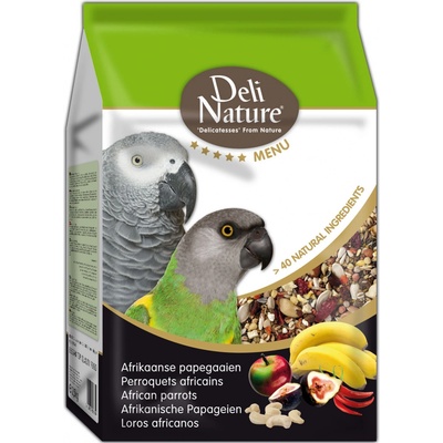 Deli Nature 5* Menu African Parrots 0,8 kg