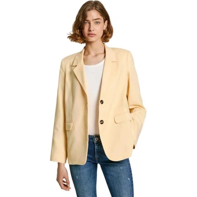 PEPE JEANS Сако Pepe jeans Alina blazer refurbished - Beige (Cornish Yellow)