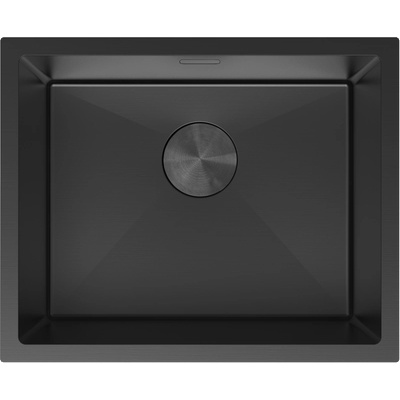 Mexen Trixo стоманена мивка с 1 отделение 540 x 440 mm, черна - 6414541000-70 (6414541000-70)