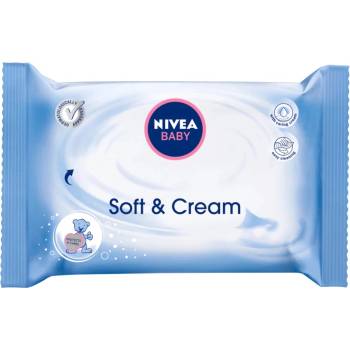 Nivea Baby Кърпички Soft & Cream с мек крем - пакет Почистващи кърпички унисекс