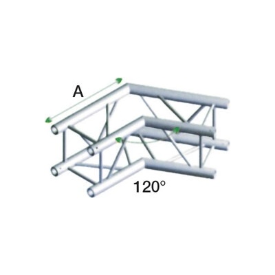 Showtec FQ30-004 Corner 120 Degrees Incl. Connectors