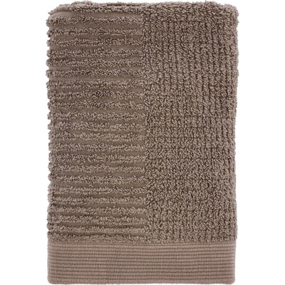 Zone Кафяво-сива памучна кърпа от тери 50x70 cm Classic - Zone (26444)