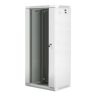 Lanberg rack cabinet 19 wall-mount 27U / 600x450 for self-assembly (flat pack), grey (WF01-6427-10S)