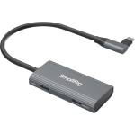 SmallRig USB хъб SmallRig - 4-в-1, 4 порта и аудио адаптер, USB-C, сив (4598)