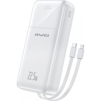 Awei P107K 20000 mAh bílá