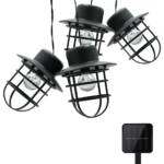 Rila Crafts Декоративни соларни лампи тип фенер Rila Crafts R-18, Гирлянд, 6 метра, LED, Eдноцветни, Tопла светлина, Водоустойчив (R-18) - potrebno