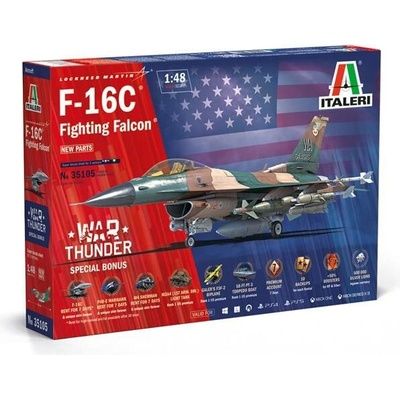 Italeri Lockheed Martin F 16C Fighting Falcon War Thunder 1:48