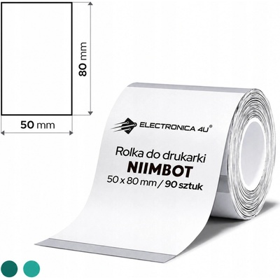 Samolepicí štítky samolepky termální pro termotransfer tiskárny Niimbot M2