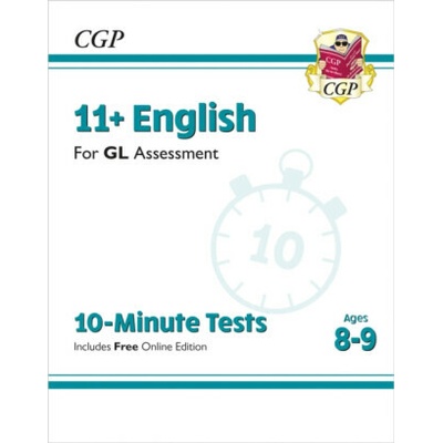 New 11+ GL 10-Minute Tests: English - Ages 8-9 (with Online Edition) (CGP Books)(Paperback / softback)