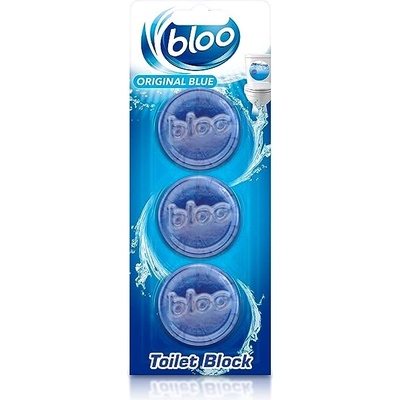 WC Blue Тоалетна вода 3х38гр - Синя вода (3047)