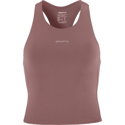 Craft Дамска тениска Craft Women's Hypervent Cropped Pocket Singlet Running shirt - Flint (916-5804-0212)
