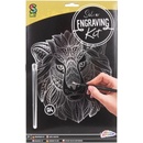 Vyškrabávací obrázok Lev