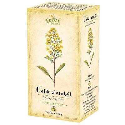 Grešík Celík zlatobyľ čaj n.s. 20 x 1,5 g Devätero bylín