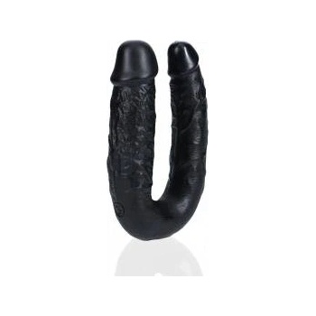 RealRock by Shots RealRock U-Shaped Intimate Duo Model 12.7 cm Black Flexible Design