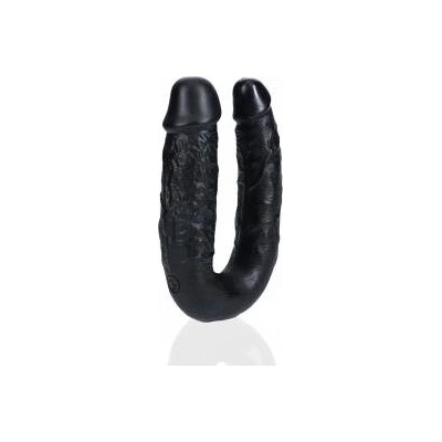 RealRock by Shots RealRock U-Shaped Intimate Duo Model 12.7 cm Black Flexible Design