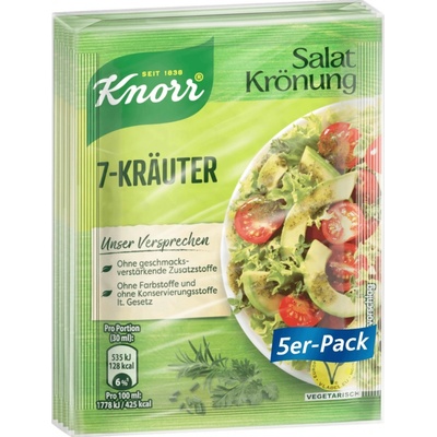 Knorr Salatkrönung 7 Kräuter 5 x 8 g