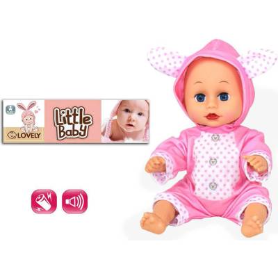 Armtoys КУКЛА БЕБЕ ЗАЙЧЕ С 4 ЗВУКА 30 СМ В ПЛИК