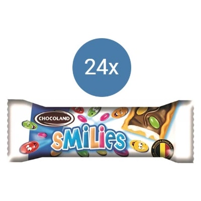 Chocoland Smilies mliečna 24x27 g