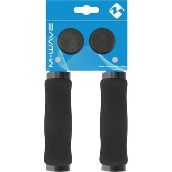 M-Wave Грипове за кормило M-wave Cloud Slick Fix Light Bike grips - Black - размер 130 mm (860-4211-0111)