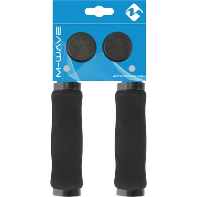 M-Wave Грипове за кормило M-wave Cloud Slick Fix Light Bike grips - Black - размер 130 mm (860-4211-0111)