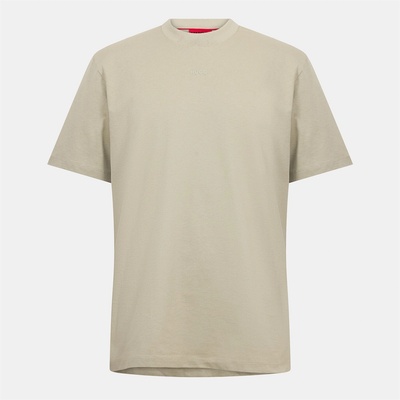 Hugo Тениска Hugo Mens Dapolino T-shirt - Open Beige