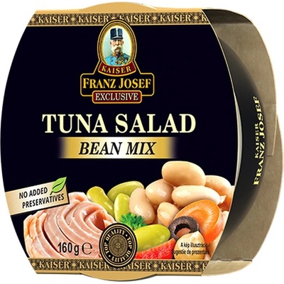 Kaiser Franz Josef Exclusive tuniakový šalát fazuľový mix 160 g