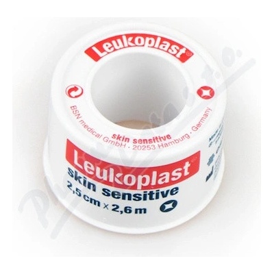 Leukoplast Skin Sensitive fixač.páska 1,25 cm x 2,6 m